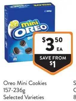 Foodworks Oreo Mini Cookies offer