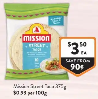 Foodworks Mission Street Taco offer