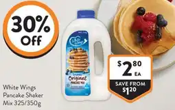 Foodworks White Wings Pancake Shaker Mix offer