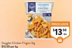 Foodworks Steggles Chicken Fingers offer