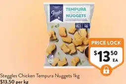 Foodworks Steggles Chicken Tempura Nuggets offer