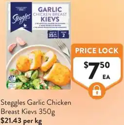 Foodworks Steggles Garlic Chicken Breast Kievs offer