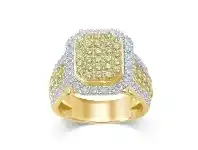 Bevilles Jewellery 18ct Yellow Gold 2.33ct Diamond Ring - N offer