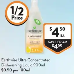 Foodworks Dishwashing Liquid offer