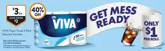 Foodworks VIVA Paper Towel offer
