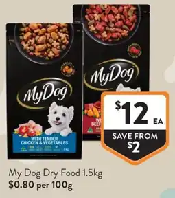 Foodworks My Dog Dry Food offer