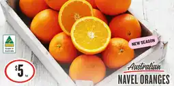IGA Australian navel oranges offer