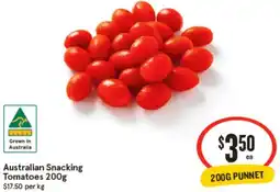 IGA Australian Snacking Tomatoes offer