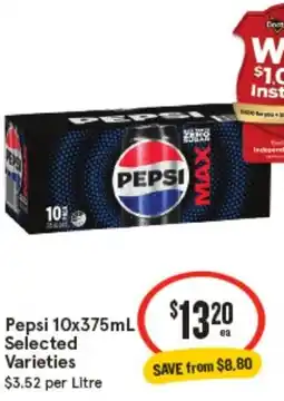 IGA Pepsi offer