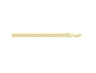Bevilles Jewellery 9ct Yellow Gold Concave Curb Chain Necklace 55cm offer