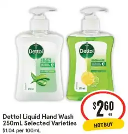 IGA Dettol Liquid Hand Wash offer