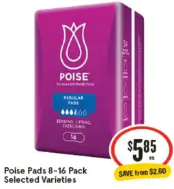 IGA Poise Pads offer