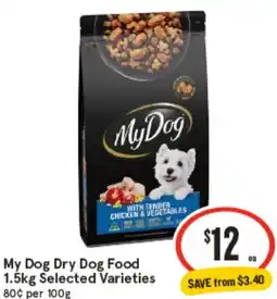 IGA My Dog Dry Dog Food offer