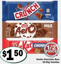 Friendly Grocer Nestle Chocolate Bars offer