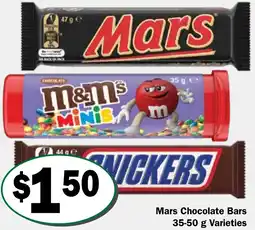 Friendly Grocer Mars Chocolate Bars offer