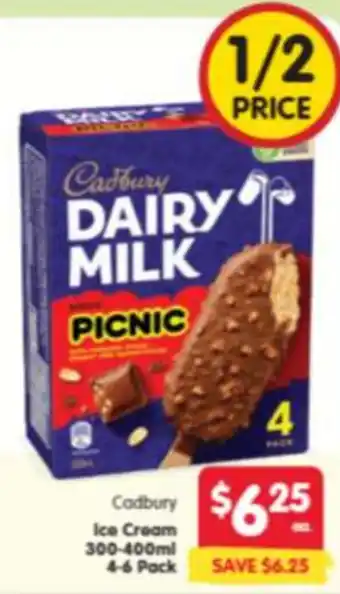 Spar Cadbury Ice Cream offer
