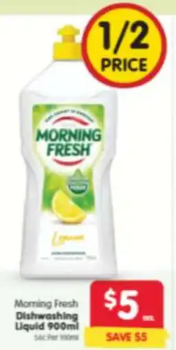 Spar Morning Fresh Dishwashing Liquid offer