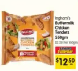 Spar Ingham's Buttermilk Chicken Tenders offer