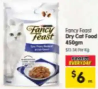 Spar Fancy Feast Dry Cat Food offer