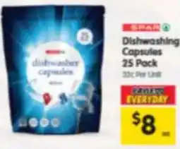 Spar Dishwashing Capsules offer