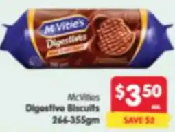Spar McVities Digestive Biscuits offer