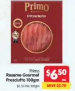 Spar Reserve Gourmet Prosciutto offer