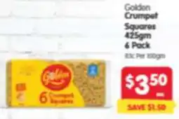 Spar Golden Crumpet Squares offer