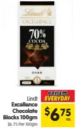 Spar Lindl Excellence Chocolate Blocks offer
