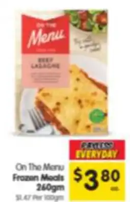 Spar On The Menu Frozen Mocks offer