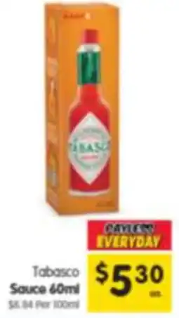 Spar Tabasco Sauce offer