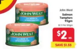 Spar John West Salmon Tempters offer