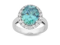 Bevilles Jewellery Mesmorized Sterling Silver Ring made with Swarovski Zirconia offer