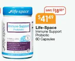 Soul Pattinson Chemist Life Space Immune Support Probiotic offer