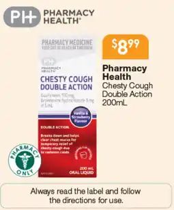 Soul Pattinson Chemist Pharmacy Health Chesty Cough Double Action offer