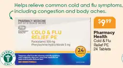 Soul Pattinson Chemist Pharmacy health cold & flu relief pe offer
