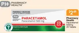 Soul Pattinson Chemist Pharmacy Health Paracetamol offer
