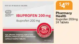 Soul Pattinson Chemist Pharmacy health ibuprofen offer