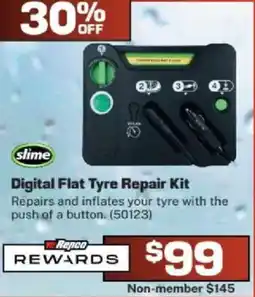 Repco Digital Flat Tyre Repair Kit offer