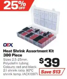 Repco Heat Shrink Assortment Kit offer