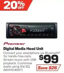 Repco Digital Media Head Unit offer