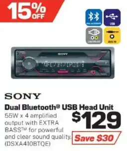 Repco Dual bluetooth usb head unit offer