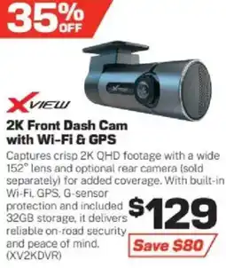 Repco 2k front dash cam with wi fi & gps offer