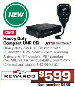 Repco Heavy duty compact uhf cb offer