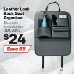 Repco Leather Look Back Seat Organiser offer