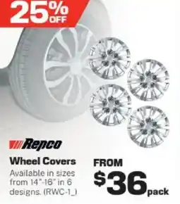 Repco Wheel Covers offer