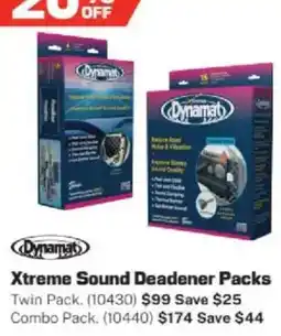 Repco Xtreme Sound Deadener Packs offer
