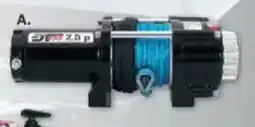 Repco 2500lb atv/trailer winch 1.9kw/2.6hp motor offer