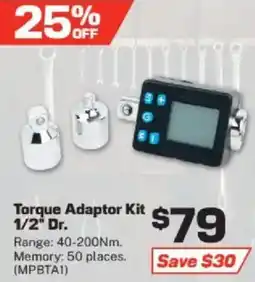 Repco Torque Adaptor Kit 1/2 Dr offer