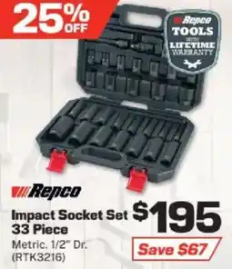 Repco Impact Socket Set offer