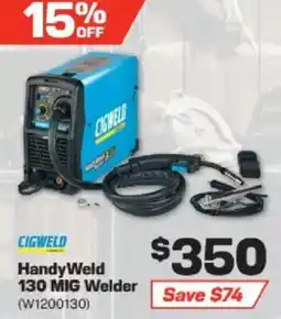 Repco Handyweld 130 mig welder offer